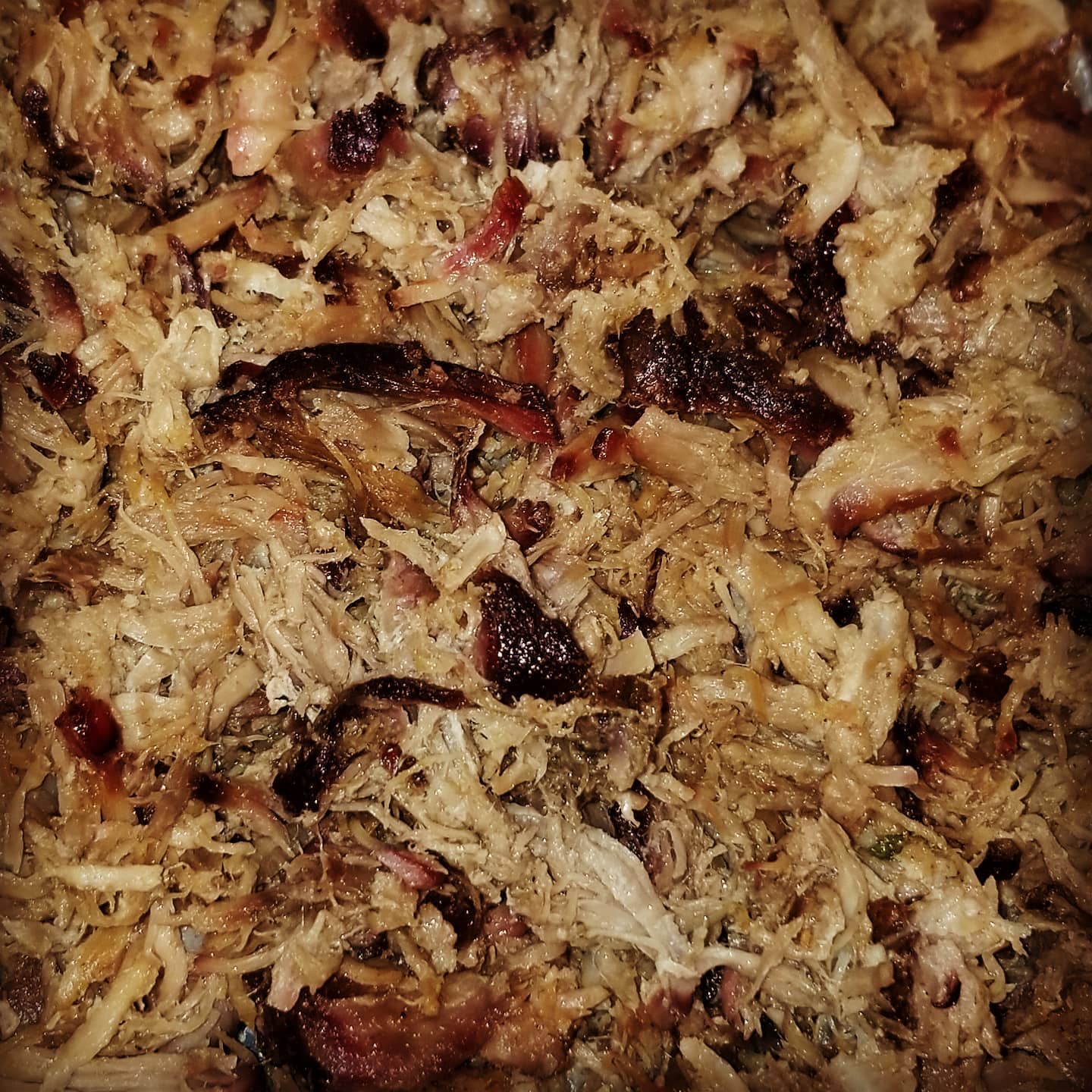 Some pulled pork rubbed withHoly Voodoo from @meatchurch . Who's ready for some tacos? #smokedmeat #tacotuesday